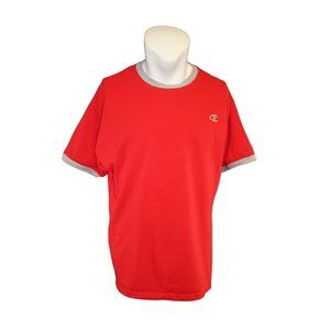 Champions /T-Shirt / (Size XL) Red 100% Cotton